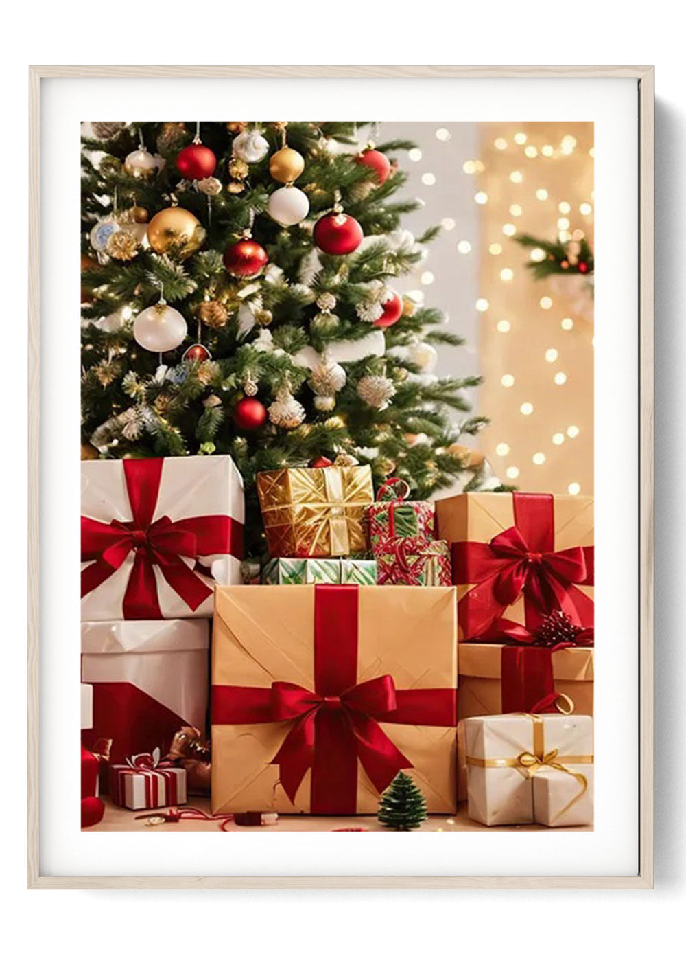 Christmas Gifts & Tree Poster - Seasonal Decor | OakPoster.com– oakposter christmas-gifts-tree-poster-seasonal-decor-oakposter-com-oakposter