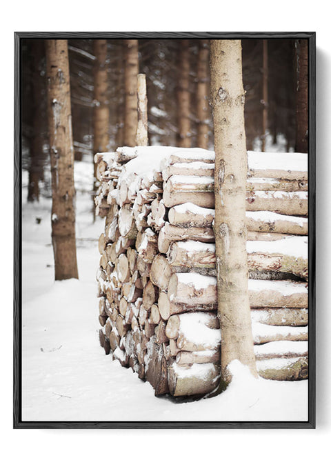 Rustic Timber Wall Poster