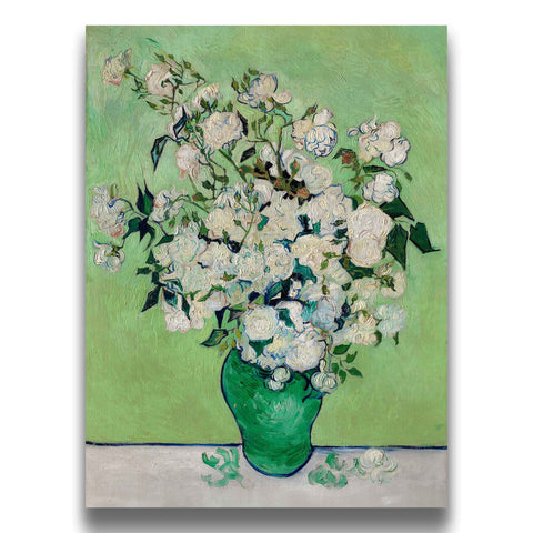 Classic White Floral Wall Decor for a bright and airy Scandinavian home