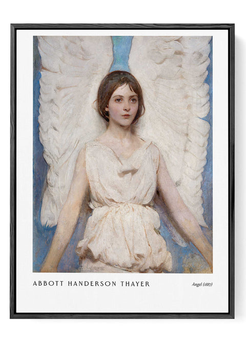 Classic angel painting art print
