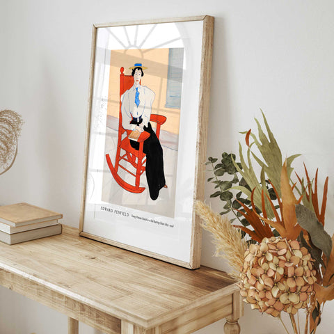 Classic illustration wall decor poster