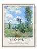 View of Vétheuil (1880) by Claude Monet – Impressionist Landscape Poster