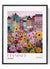 Colorful Helsinki skyline print