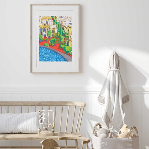 Colorful Home Decor – Lush Greenery Poster
