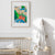 Colorful Home Decor – Vibrant Potted Plants Poster