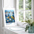 Colorful San Sebastián city view wall decor