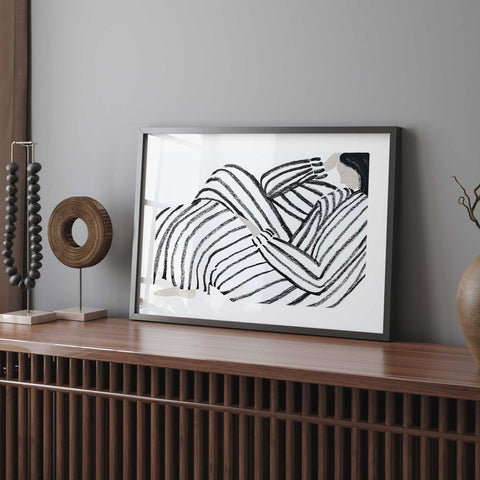 Contemporary fashion inspired wall art