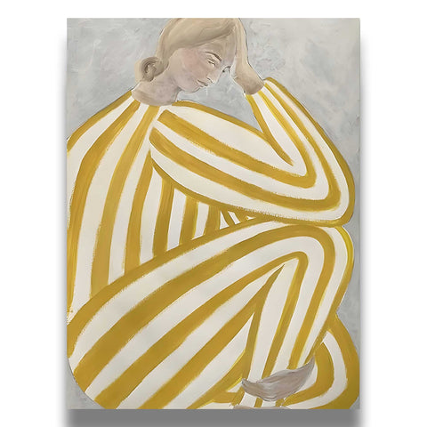 Contemporary female figure artwork