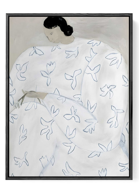 Contemporary feminine wall art