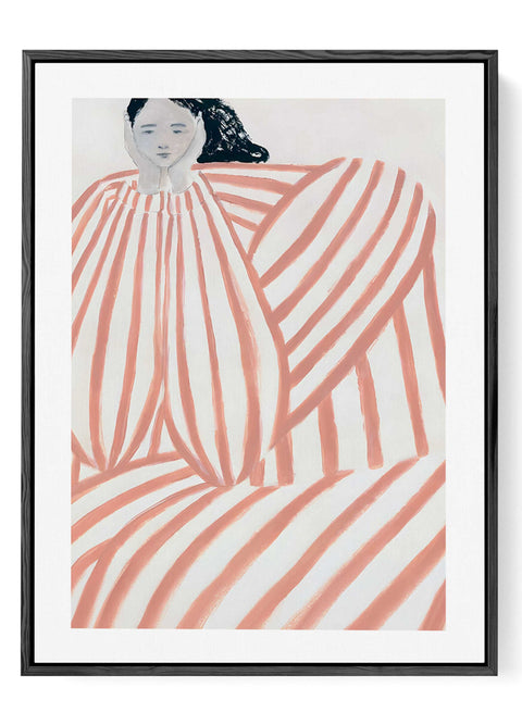 Contemporary feminine wall art poster