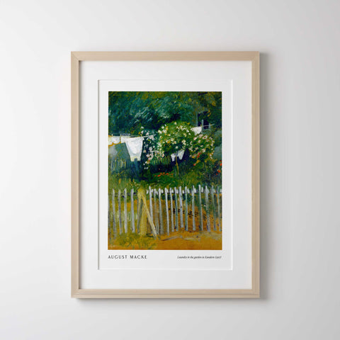 Cottage garden laundry wall decor