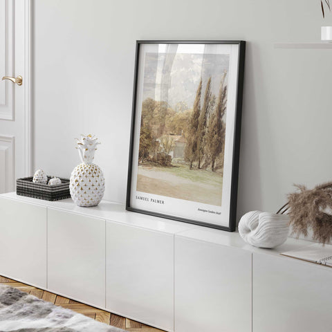 Cottagecore English garden artwork