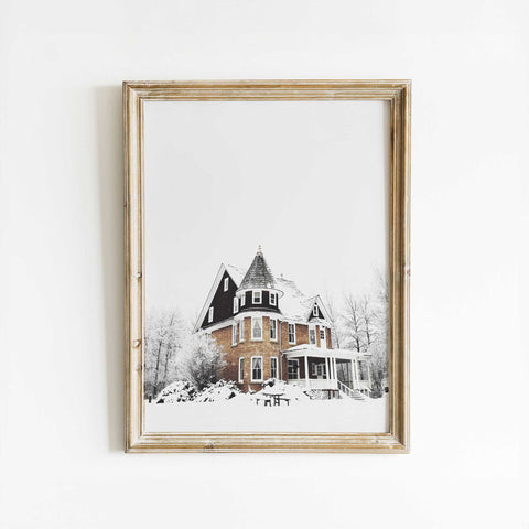 Tranquil Winter Scene Print