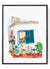 Cozy Home Decor – Outdoor Seating Scene Poster