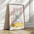 Cozy Parisian Decor Print – Floral Upholstery Scene