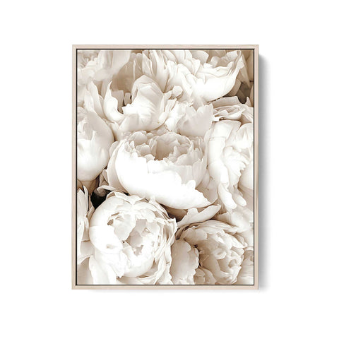 White Flowers Poster - oakposter