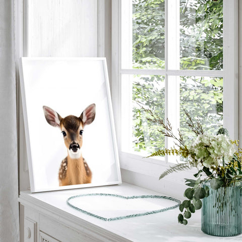 Cute Fawn Photography Art Print