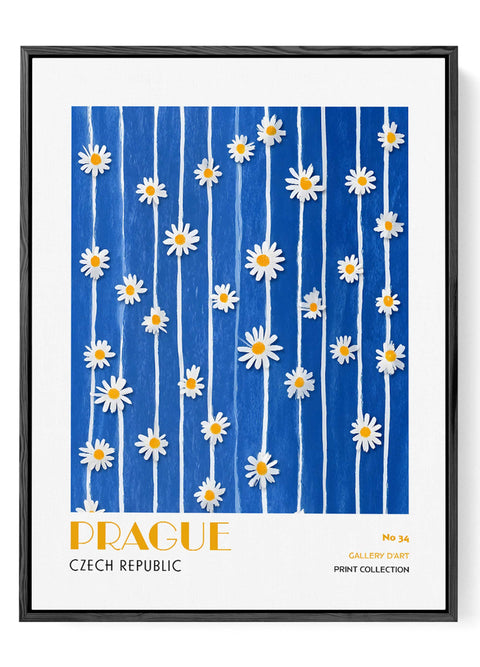 Czech Republic artwork inspired by floral design