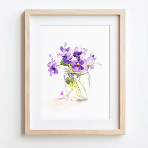 Delicate flower illustration