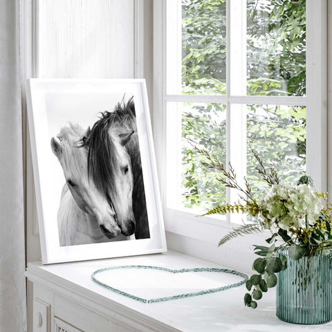 Elegant horse lover wall artwork