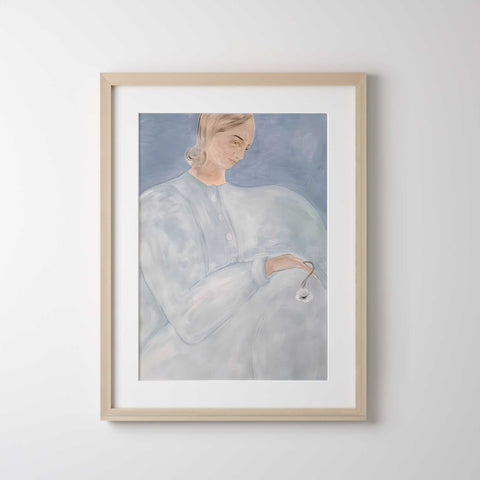 Elegant modern portrait poster