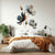 Elegant watercolor wall art for bedroom and living room