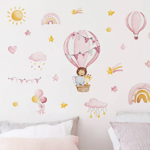 Elephant Balloon Wall Art