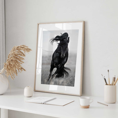 Equestrian Decor Wall Art Print