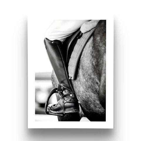 Equestrian office wall art