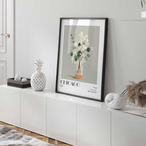 Eucalyptus poster Scandinavian wall decor