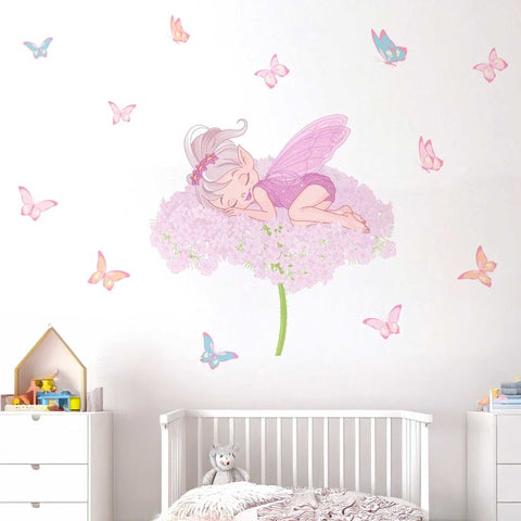 Fairy with Wings Nursery Decor