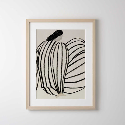 Fashion inspired minimalist art print