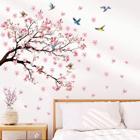 Floral Branch Wall Art Stickers