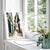 Flower pots watercolor art