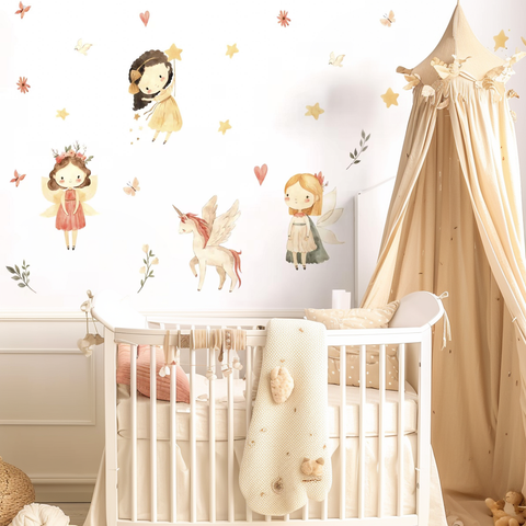 Forest Scene Wall Stickers