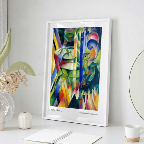 Franz Marc goats painting reproduction