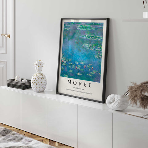 French museum style Monet prints