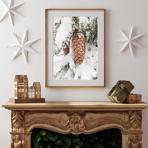 Natural Winter Decor Artwork