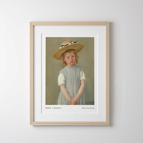 Gentle portrait cassatt fine art poster