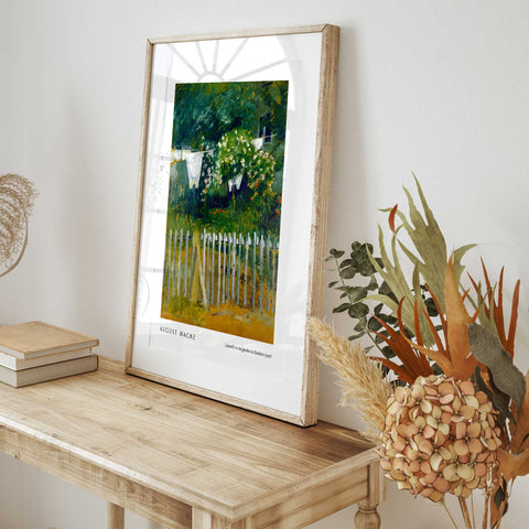 German Expressionism landscape print