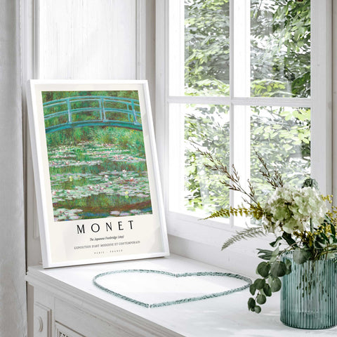 Giverny garden impressionist artwork