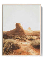Radiant Desert Sunrise - Monument Valley Wall Art