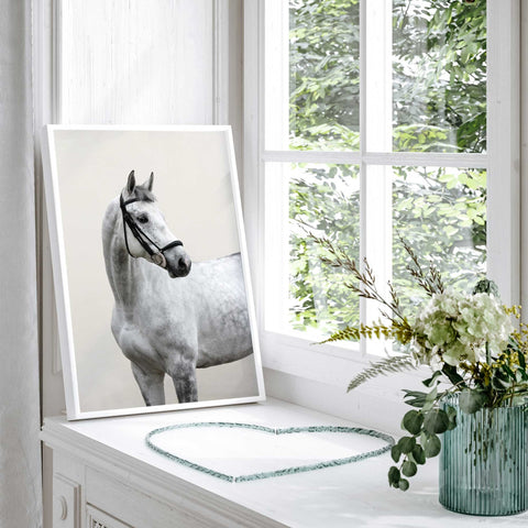 Graceful Equestrian Wall Poster