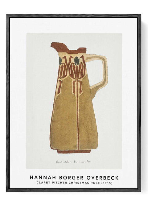 Hannah Borger Overbeck floral poster