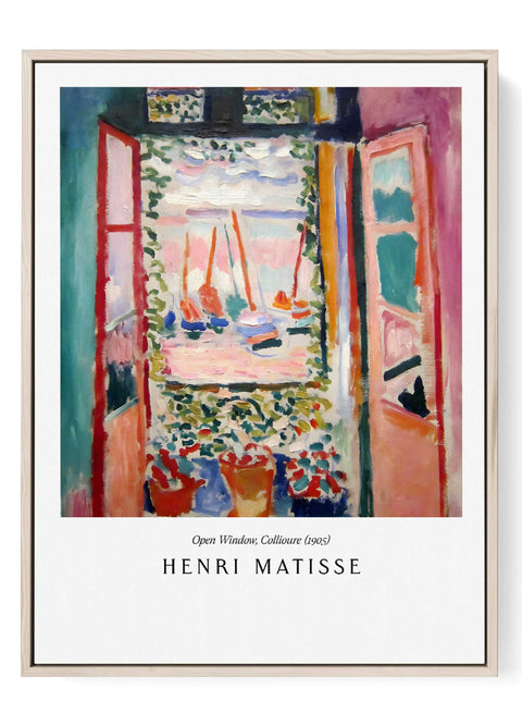 Henri Matisse Open Window Collioure print