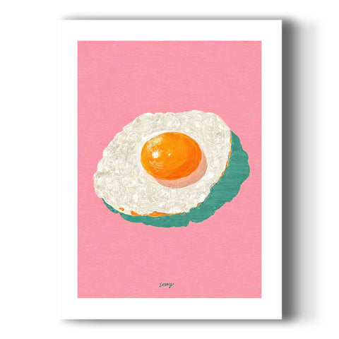 High-quality museum-grade print of a contemporary food-themed still life.