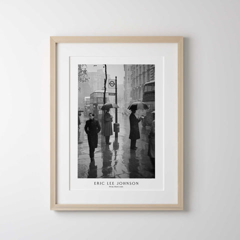 Historic Aldwych bus stop scene