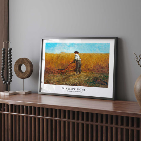 Historic American countryside painting print