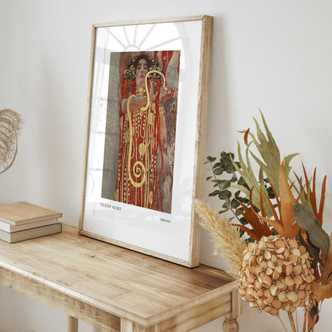 Hygieia goddess fine art poster