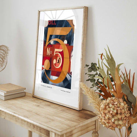 I saw the figure 5 in gold poster